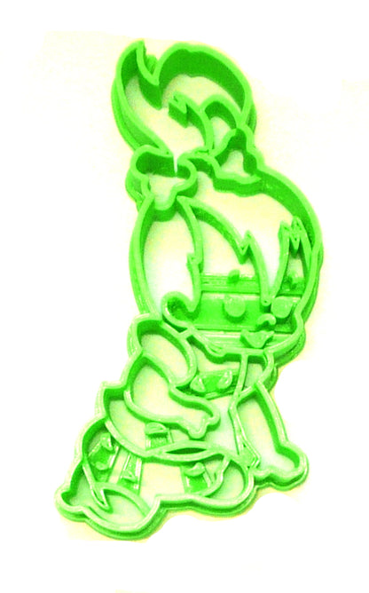 6x Pebbles Flintstone Fondant Cutter Cupcake Topper 1.75" USA FD2257