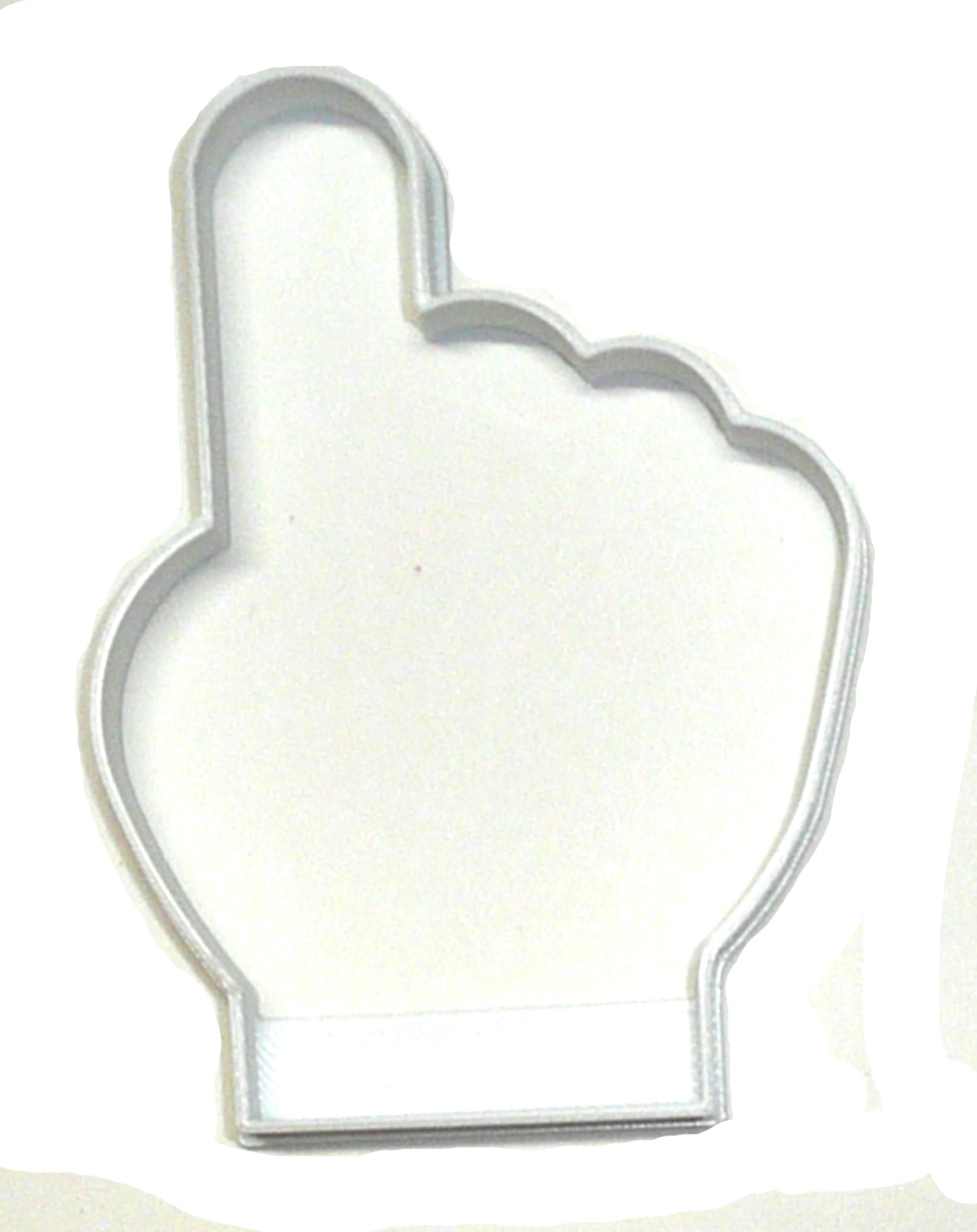 6x Foam Hand Finger Number 1 One Fondant Cutter Size 1.75 Inch USA FD2861