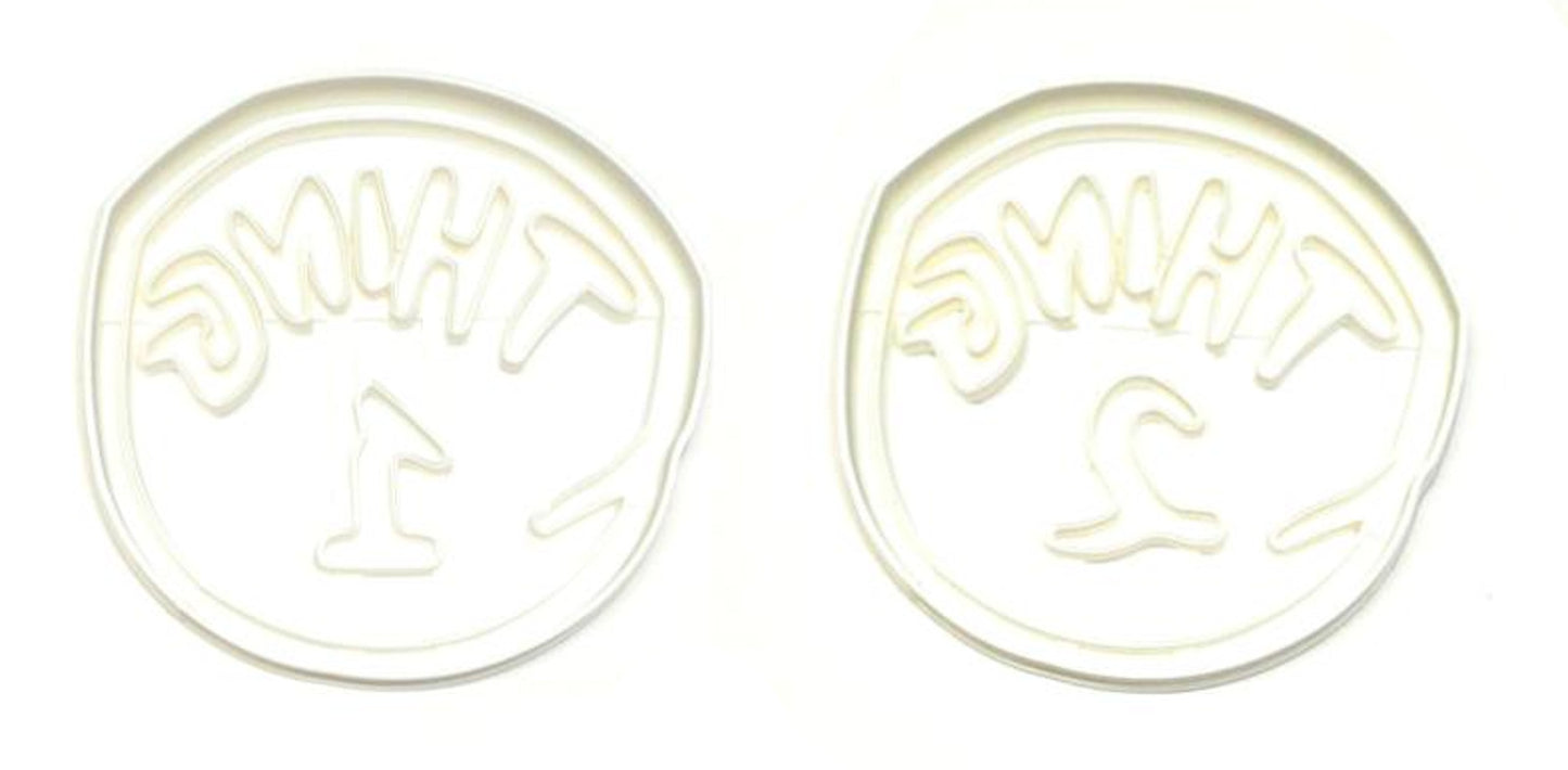Thing 1 And 2 Cat In The Hat Dr. Seuss Twins Set Of 2 Cookie Cutters USA PR1160