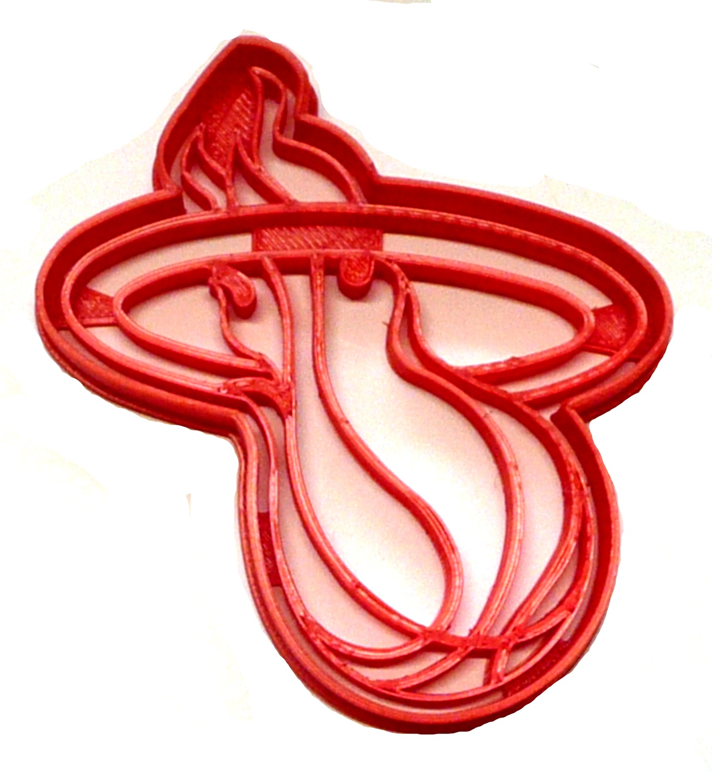 6x Miami Heat Fondant Cutter Cupcake Topper Size 1.75" USA FD2752