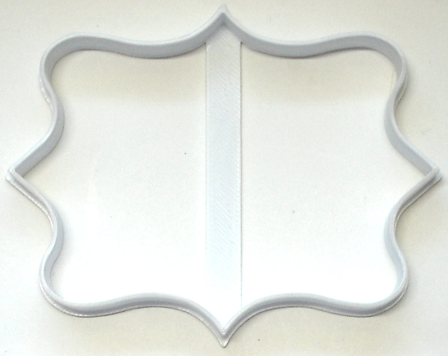 Frame Plaque Fancy Decorative Outline Rectangle Shape Cookie Cutter USA PR2958