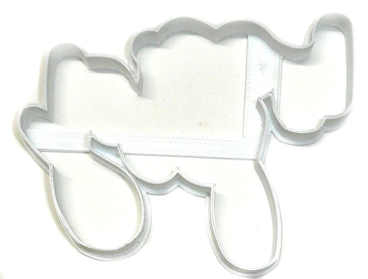 6x Woo Pig Arkansas Fondant Cutter Cupcake Topper 1.75 IN USA FD2684