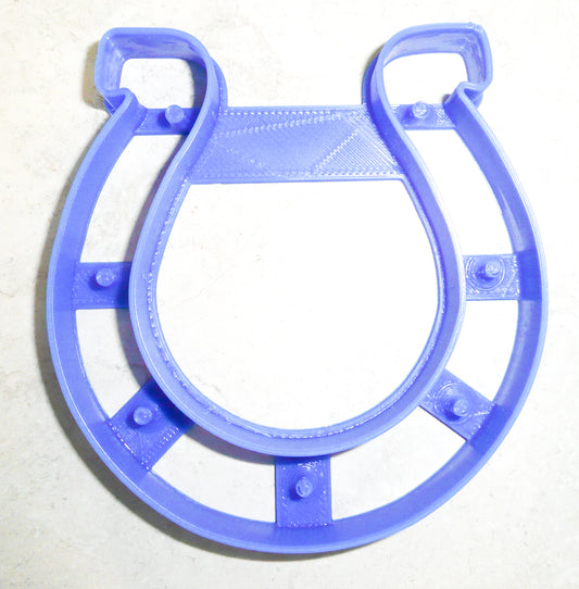 6x Indianapolis Colts Fondant Cutter Cupcake Topper 1.75 IN USA FD973