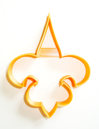 6x New Orleans Saints Fondant Cutter Cupcake Topper Size 1.75" USA FD976