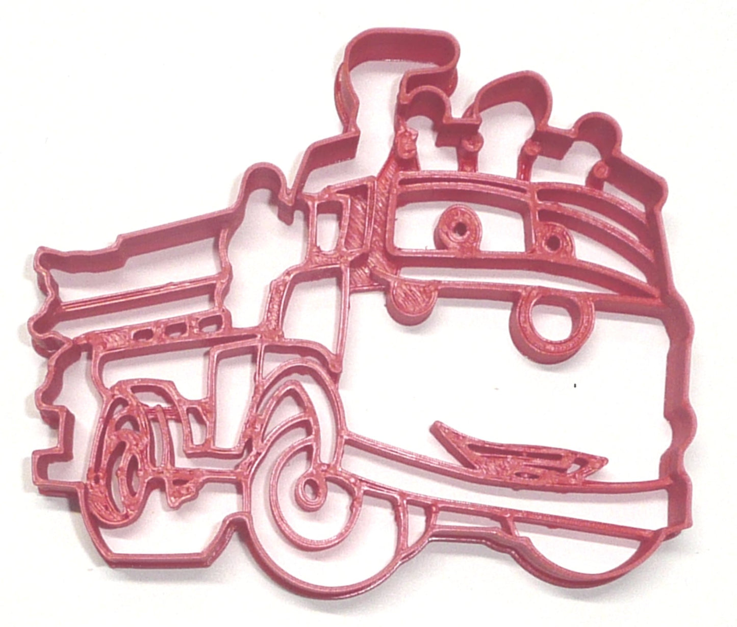 Red the Fire Truck Lightning McQueen Cars Cartoon Cookie Cutter USA PR3379