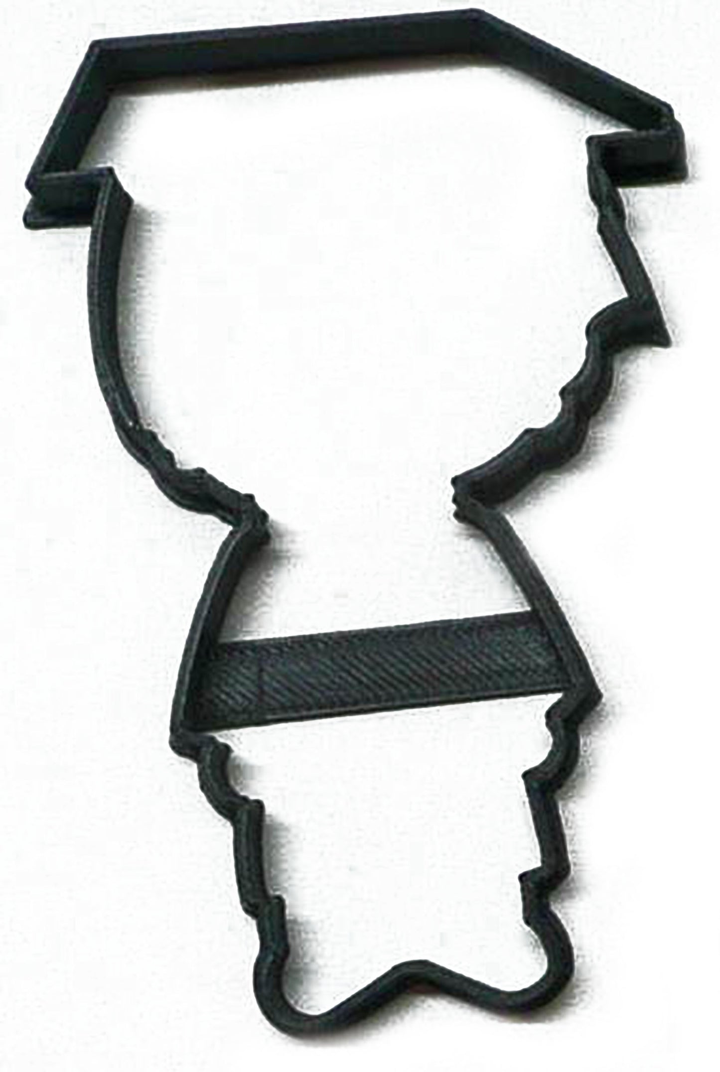 Graduate Wearing Cap And Gown Outline Graduation Attire Cookie Cutter USA PR3089