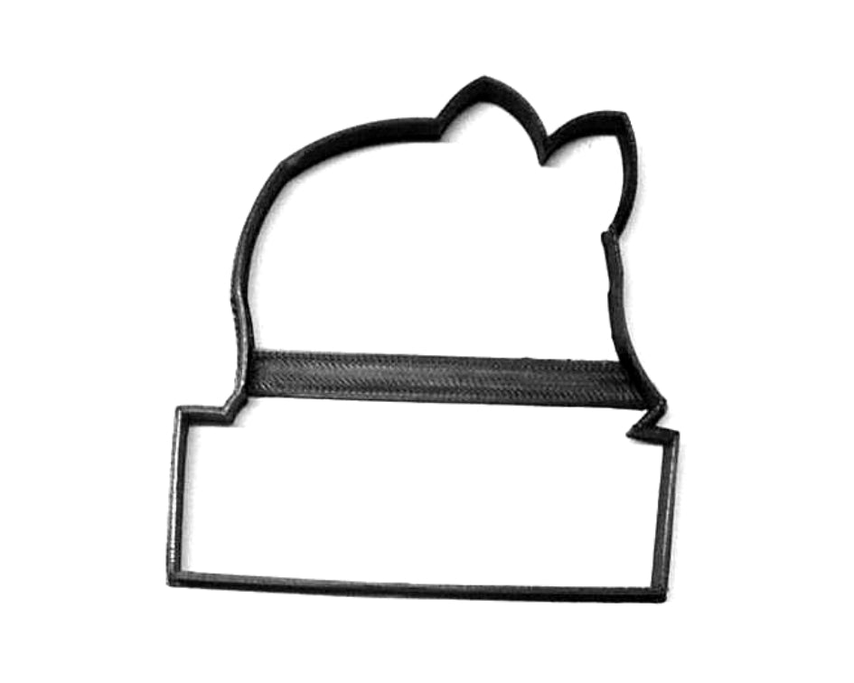Indian Girl Face With Banner Short Hair Native American Cookie Cutter USA PR3104