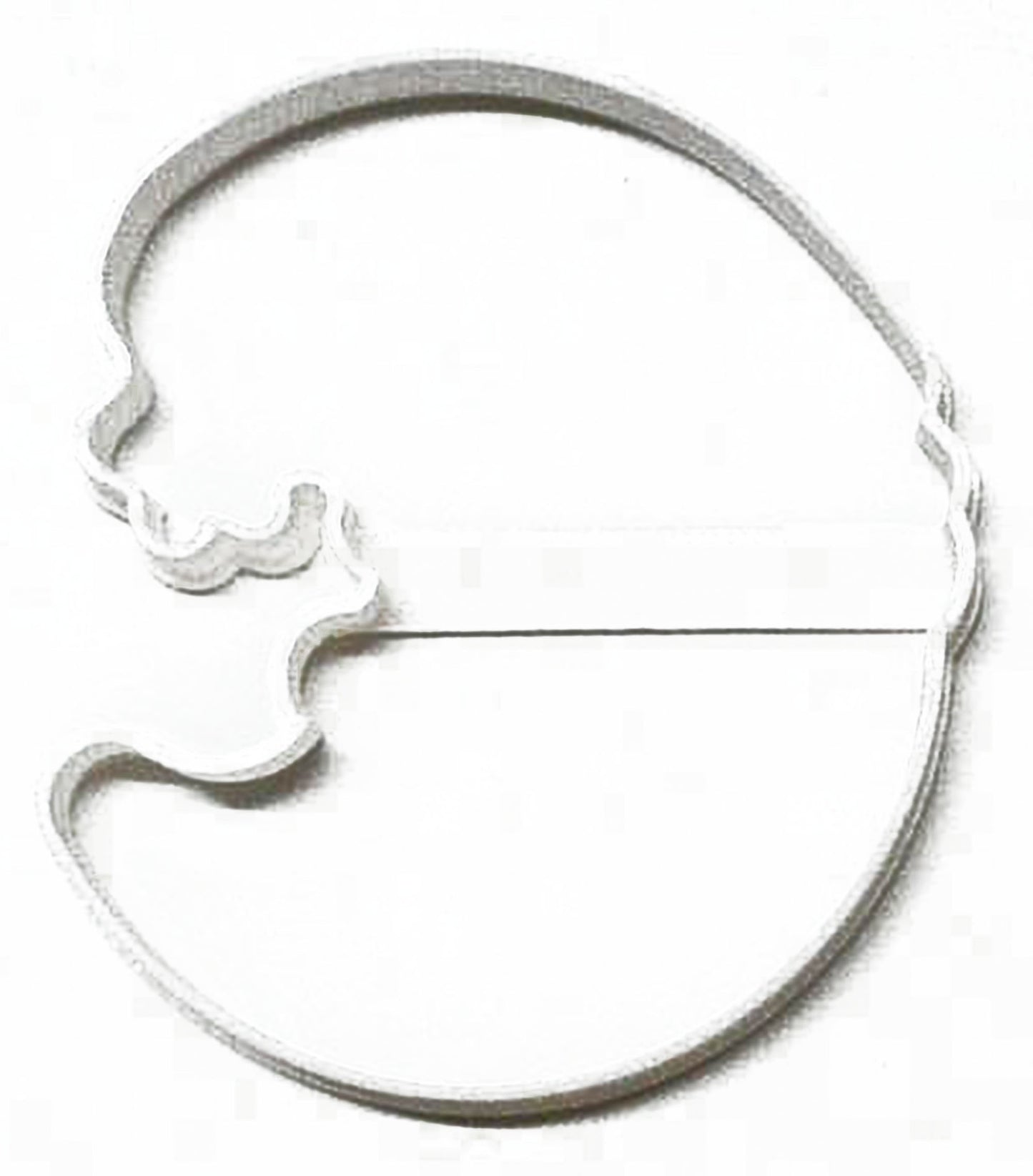 Twinkle Baby Moon With Star Shower Gender Reveal Cookie Cutter USA PR3149