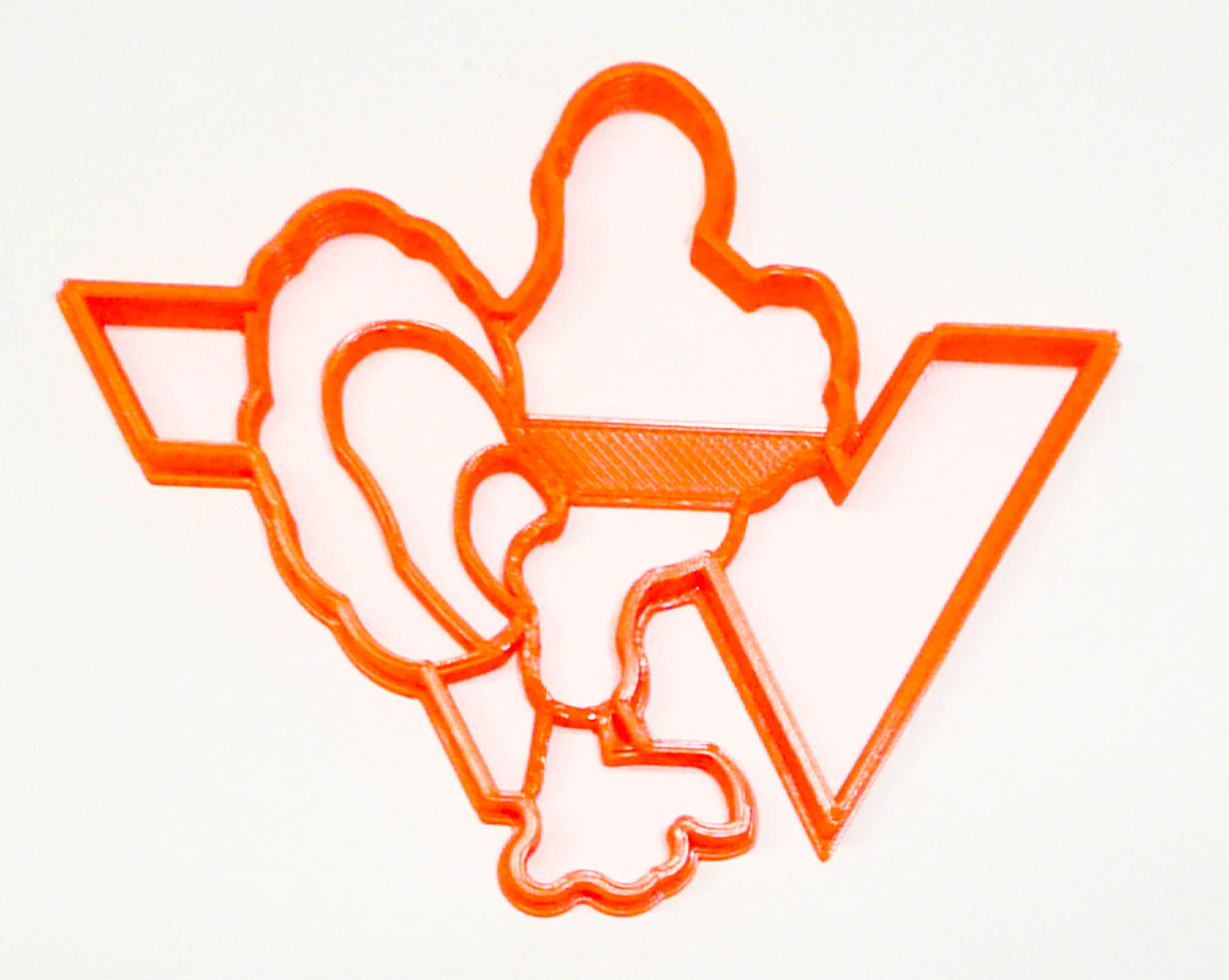Virginia Tech University VT Hokies Athletics Cookie Cutter USA PR3284