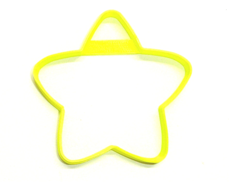 6x Star Shape Round Corners Fondant Cutter Cupcake Top Size 1.75 Inch USA FD2996