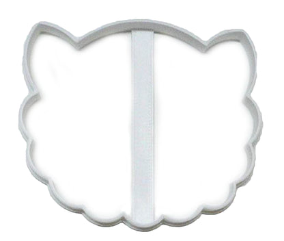 6x Baby Sheep Face Outline Fondant Cutter Cupcake Topper 1.75 Inch USA FD3115