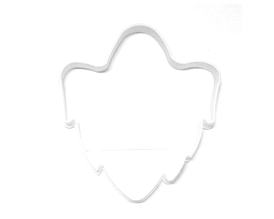 6x Ghost Ghoul Outline Fondant Cutter Cupcake Topper Size 1.75 Inch USA FD3146