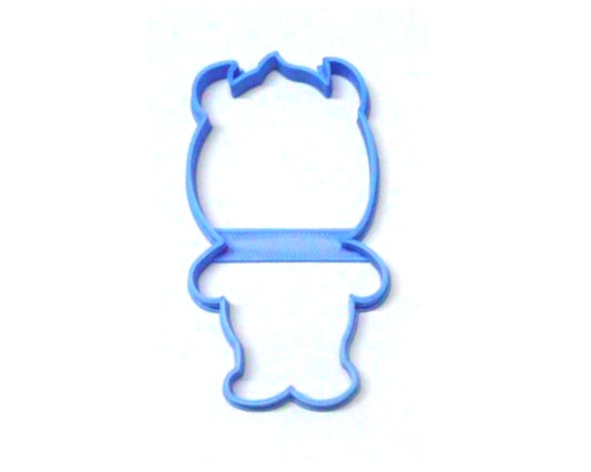 6x Sully Outline Monsters Inc Fondant Cutter Cupcake Topper 1.75 Inch FD3222