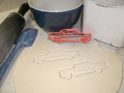 Chevy Chevrolet Bel Air Style Coupe 1957 Vintage Cookie Cutter USA PR2107