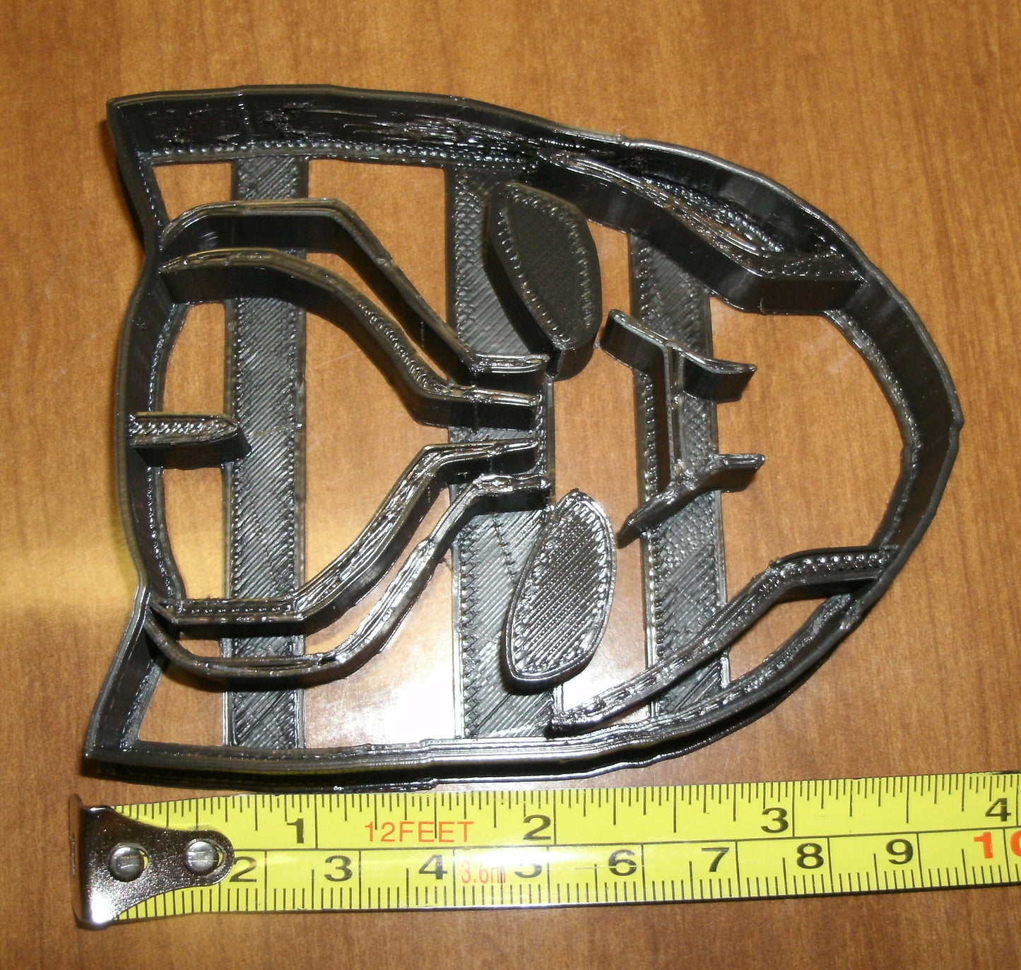 Black Panther Face Mask Superhero Character Cookie Cutter Made in USA PR599