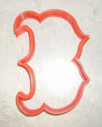 6x Boston Red Sox Outline Fondant Cutter Cupcake Topper Size 1.75" USA FD424