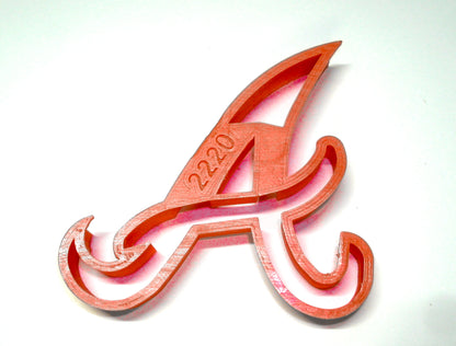 Atlanta Braves A Letter MLB Baseball Team Cookie Cutter Made In USA PR2220