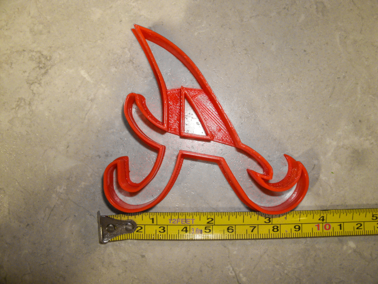 Atlanta Braves A Letter MLB Baseball Team Cookie Cutter Made In USA PR2220