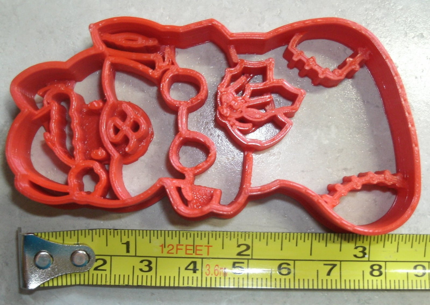 Cat In Stocking Christmas Holiday Kitty Kitten Animal Cookie Cutter USA PR2369