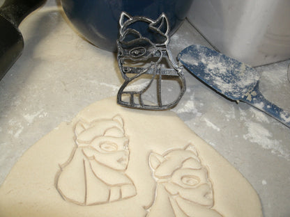 Cat Woman Superhero Logo Cookie Cutter Baking Tool Made In USA PR540