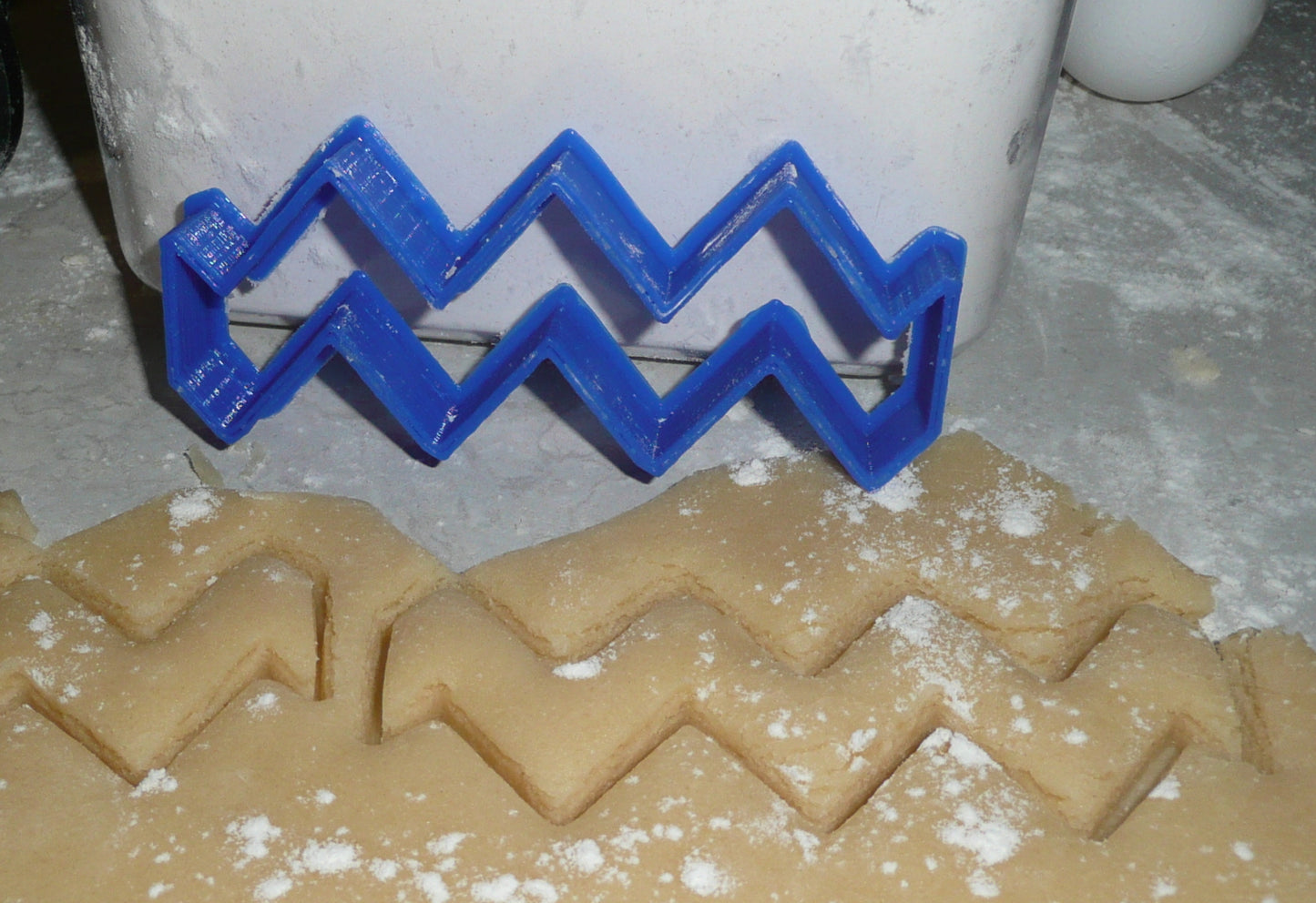 Chevron Cookie Cutter Cake Special Occasion 3D Printed - Made USA PR262