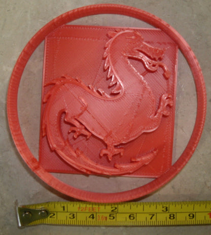 Dragon Fire Breathing Winged Creature Cookie Cutter Made In USA PR2668