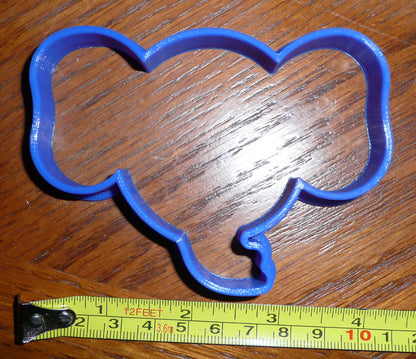 Elephant Head  Cookie Cutter Baking Tool Special Occasion Made In USA PR283