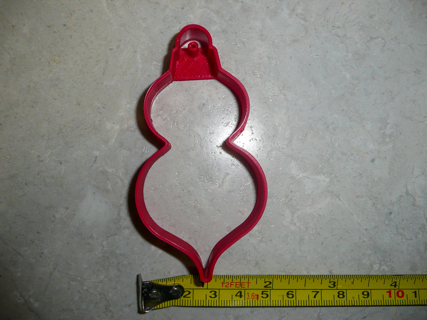 Fancy Hanging Christmas Holiday Tree Ornament Cookie Cutter Made In USA PR2087