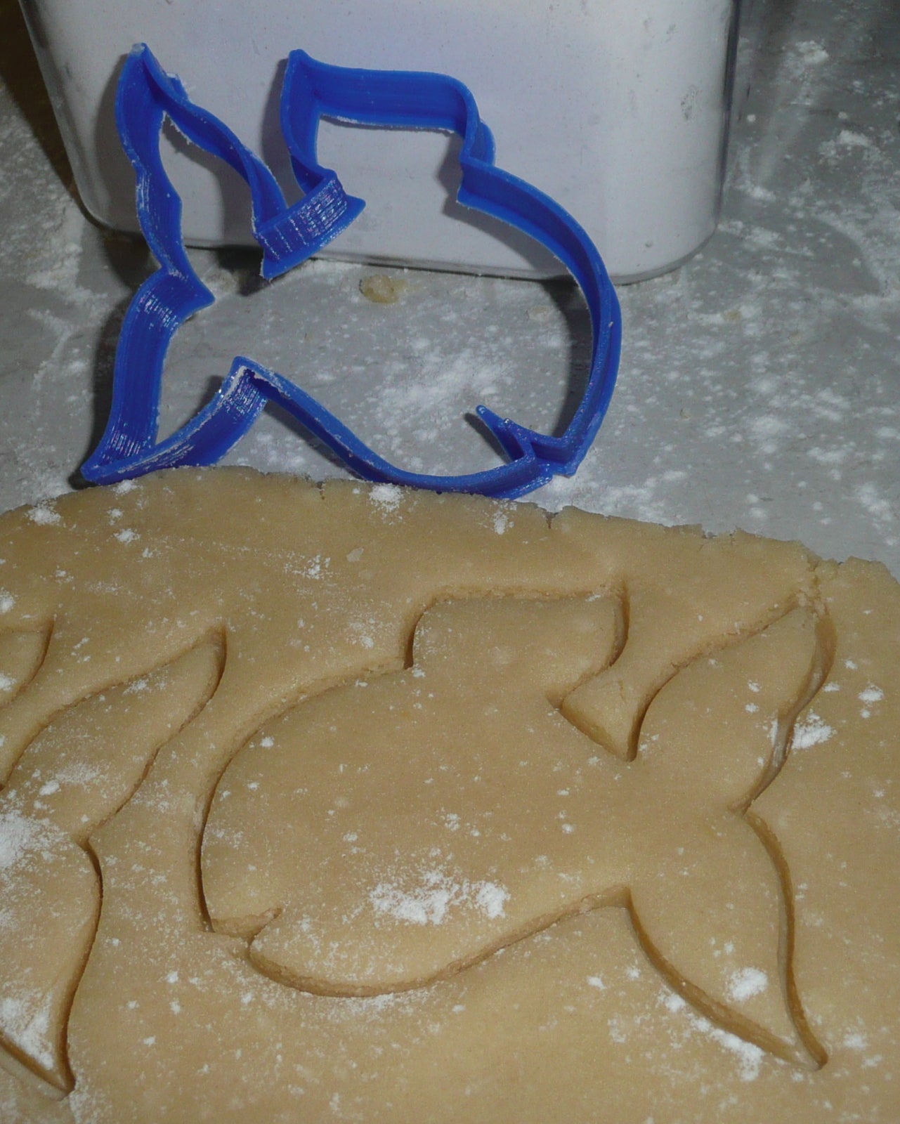 Fish Cartoon Cookie Cutter Baking Tool Special Occasion Made In USA PR289