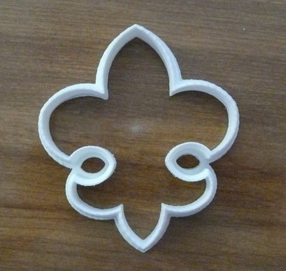 Fleur De Lis Scouts Scouting Cookie Cutter Made in USA PR473