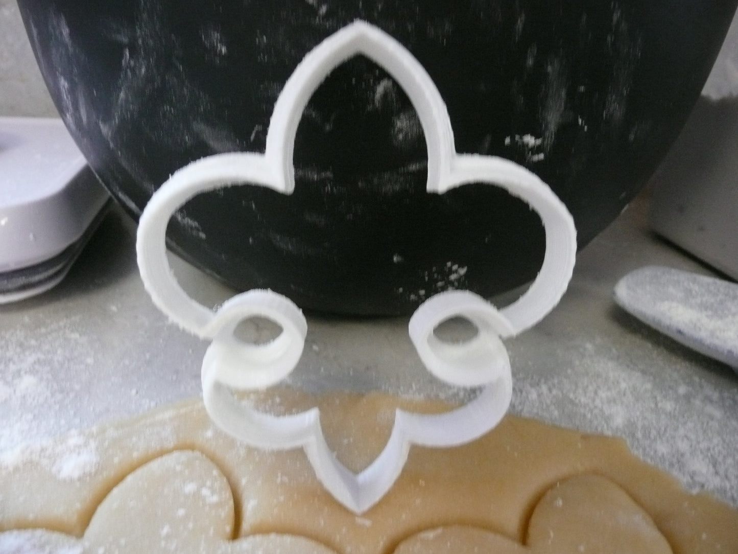 Fleur De Lis Scouts Scouting Cookie Cutter Made in USA PR473