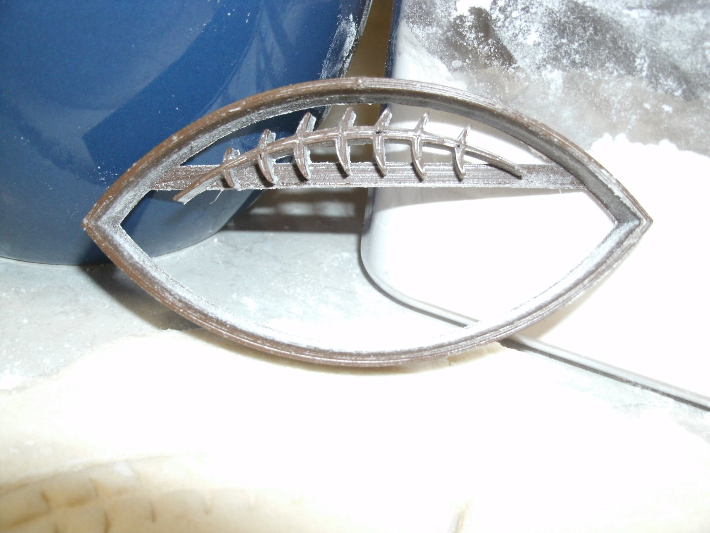 Football Ball Pigskin American Sports Cookie Cutter Made in USA PR680