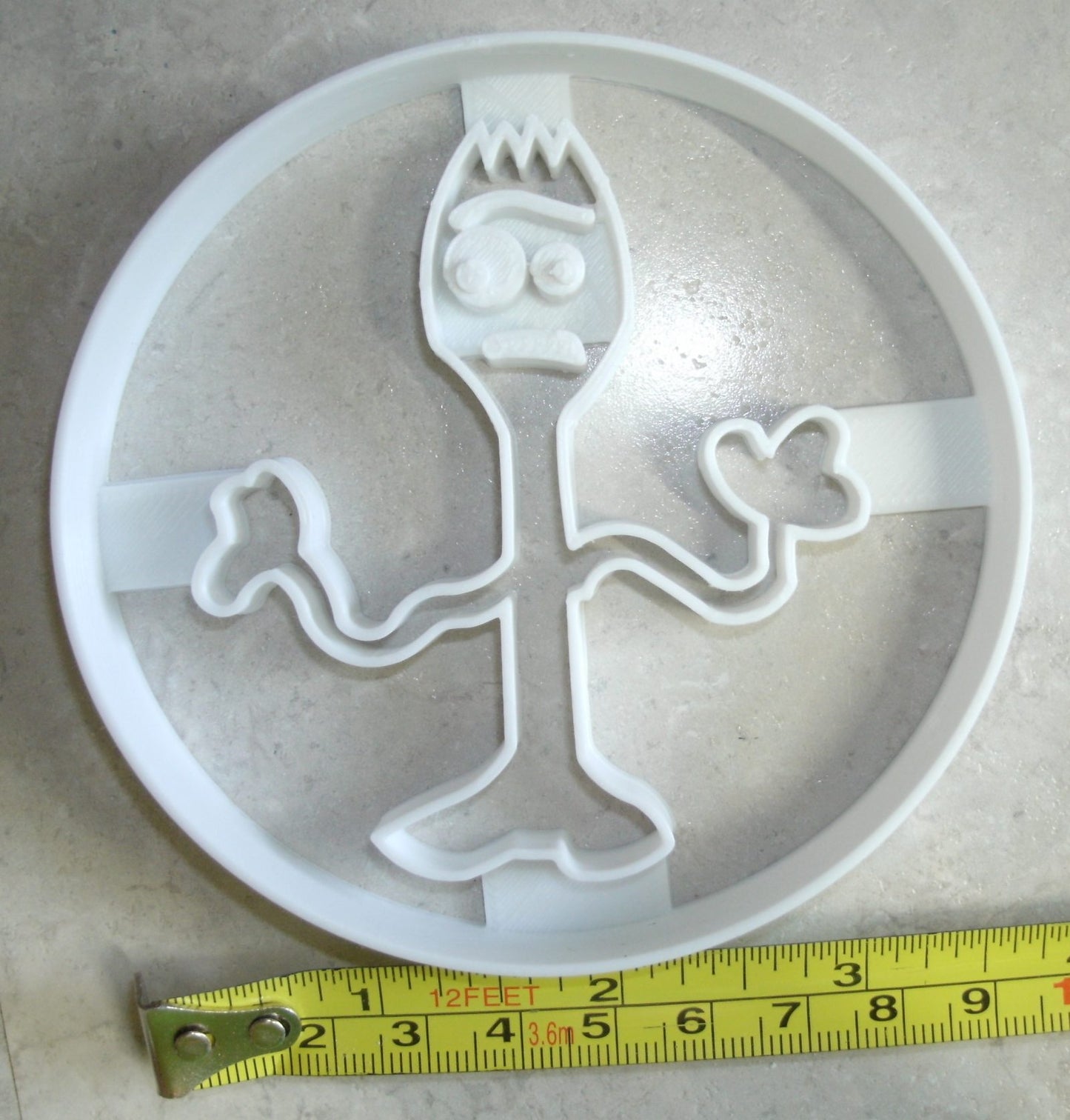 Forky from Toy Story Cartoon Movie Character Cookie Cutter Made in USA PR2836