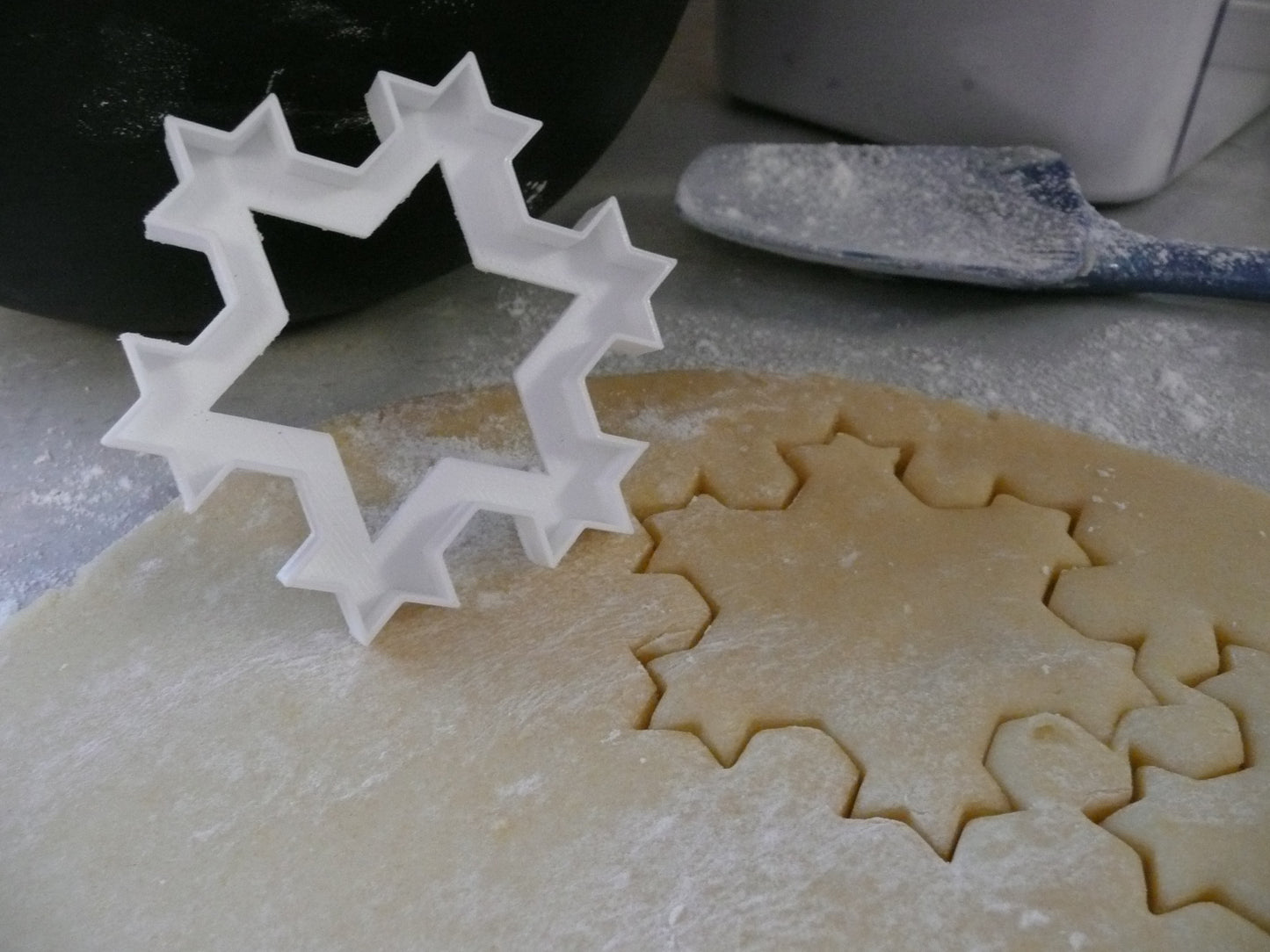 Fractal Star Baking Cookie Cutter Made In USA PR422