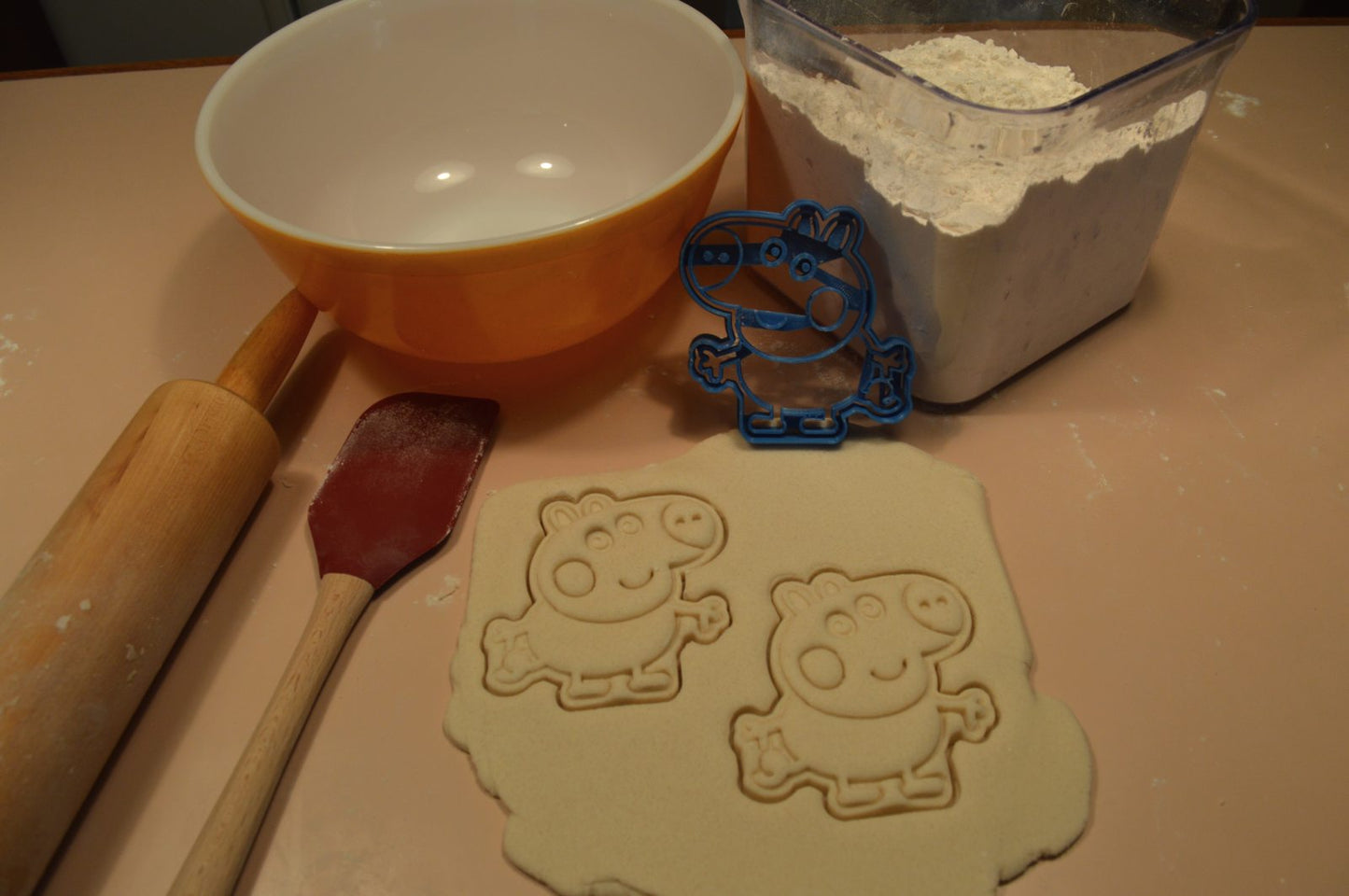 George Georgie Peppa Pig Brother Cartoon Character Cookie Cutter USA PR2641