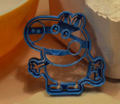 George Georgie Peppa Pig Brother Cartoon Character Cookie Cutter USA PR2641