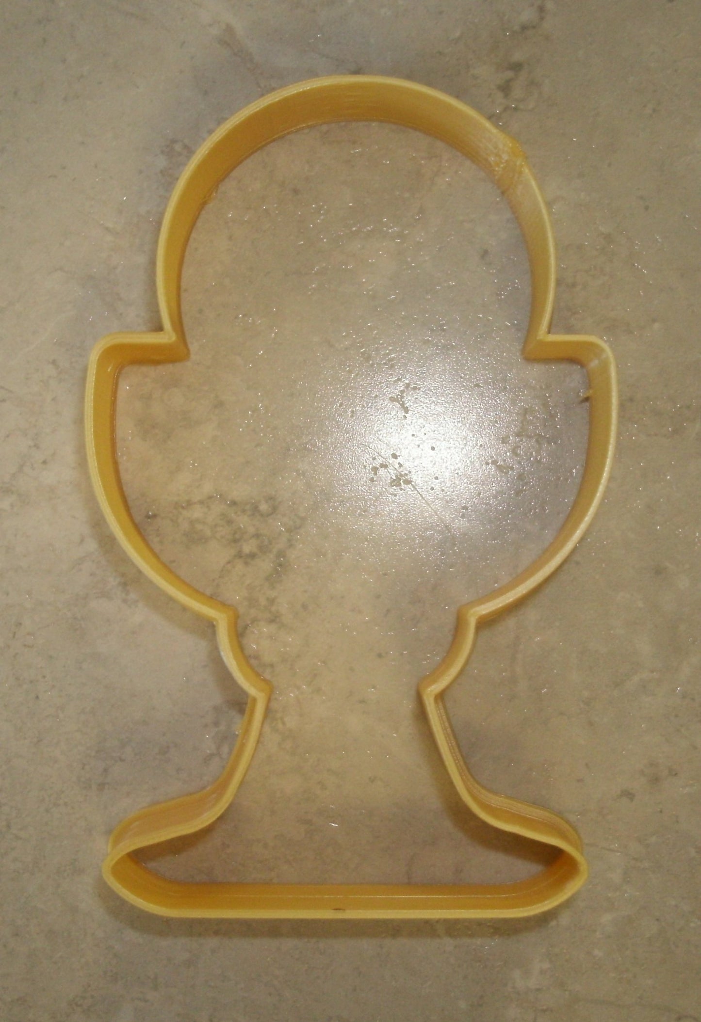 6x Chalice Goblet Fondant Cutter Cupcake Topper Size 1.75" USA FD578