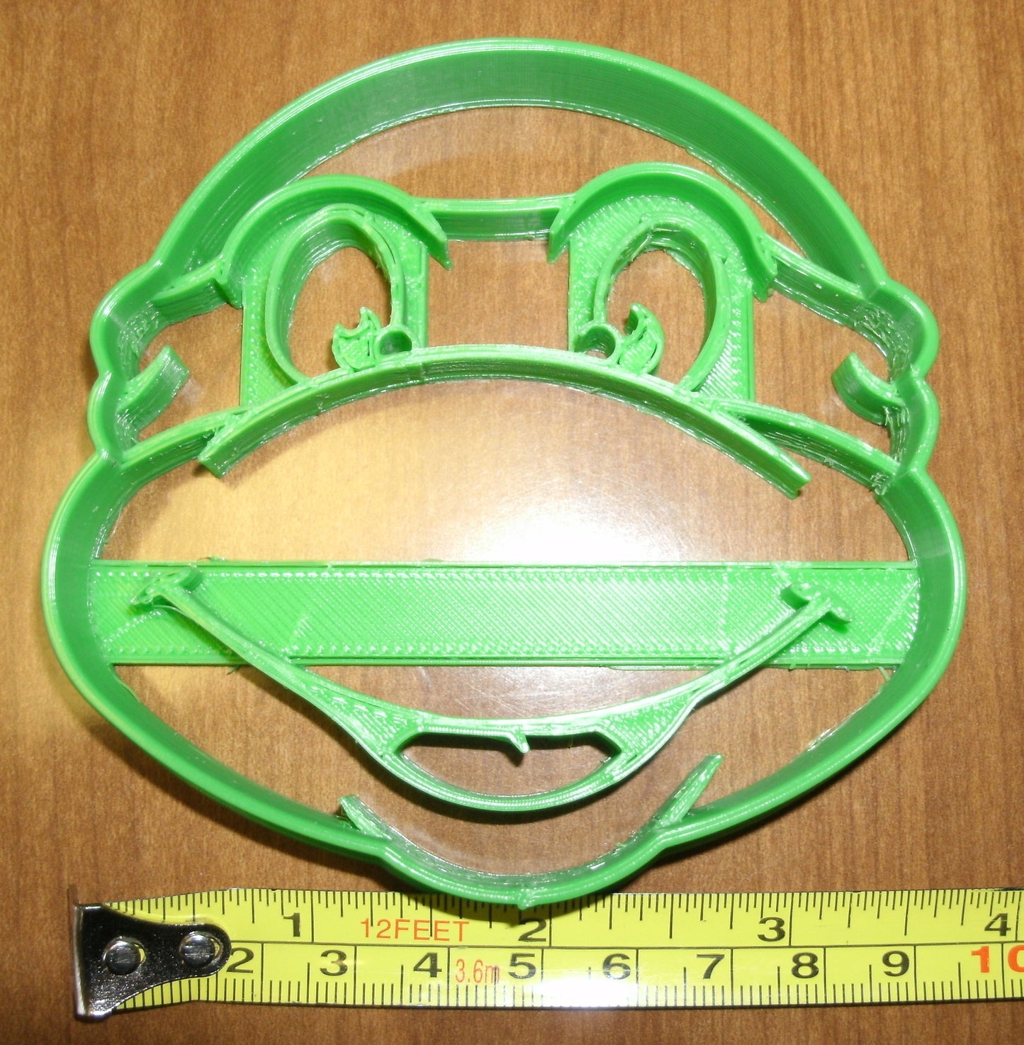 TMNT Teenage Mutant Ninja Turtle Face Cookie Cutter Made in USA PR484