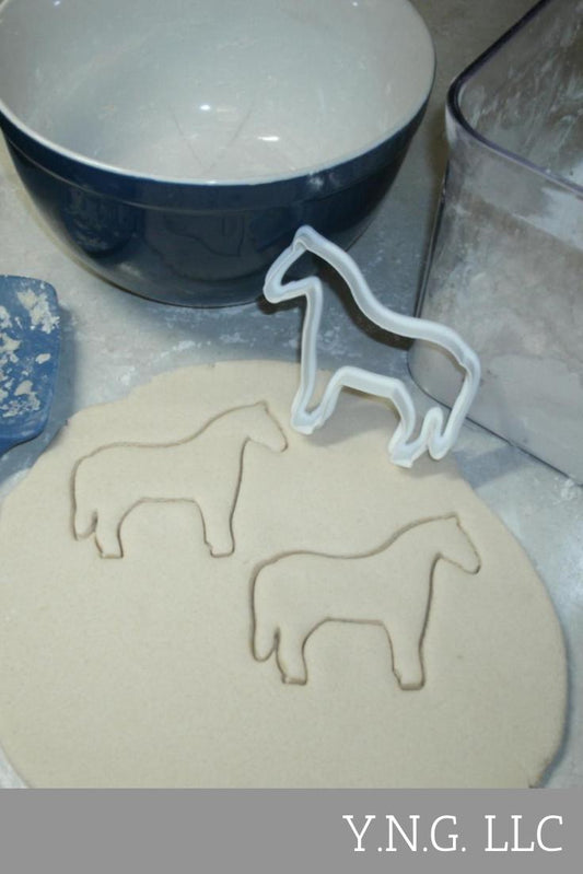 Zebra Horse Zoo Animal Special Occasion Cookie Cutter Made in USA PR625