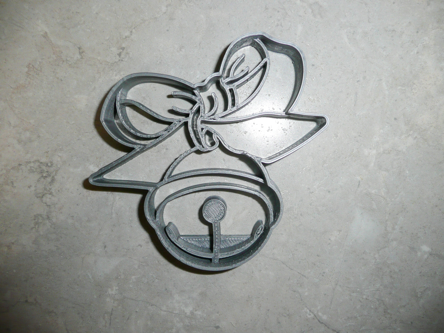 Jingle Sleigh Bell Christmas Holiday Cookie Cutter Made In USA PR2225