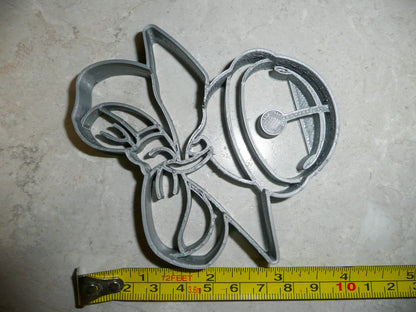 Jingle Sleigh Bell Christmas Holiday Cookie Cutter Made In USA PR2225
