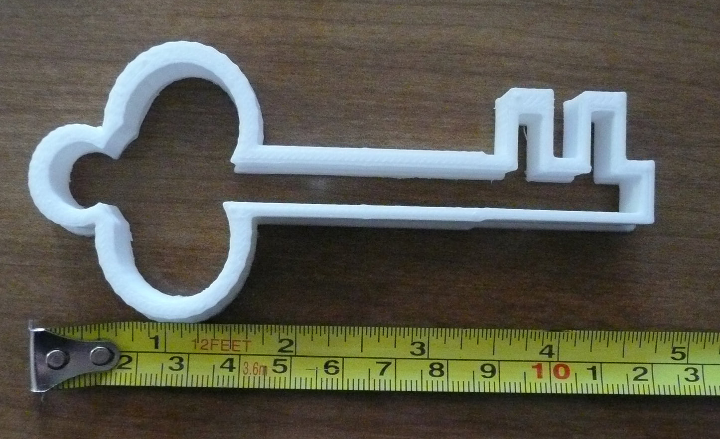 Antique Old Victorian Skeleton Key Special Occasion Cookie Cutter USA PR475