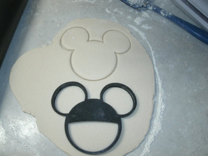 Mickey Mouse Head Cartoon Disney Character Cookie Cutter Made In USA PR528
