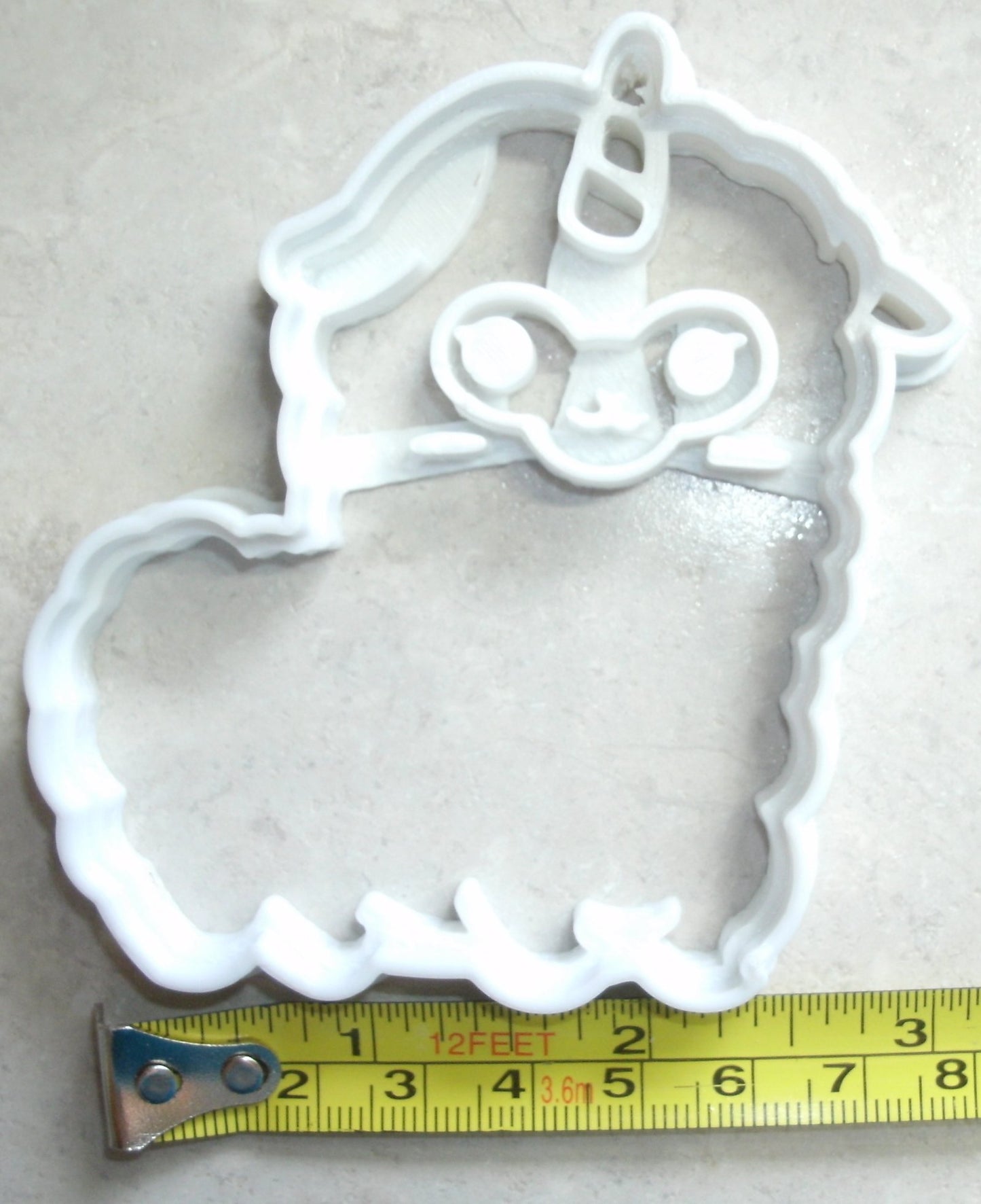 Unicorn Llama Fairy Tale Animal Llamacorn Cookie Cutter Made In USA PR2367