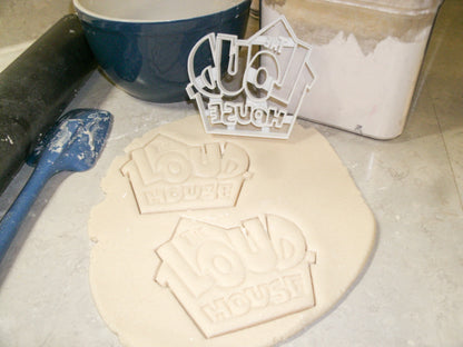 The Loud House Logo Animated Cartoon Cookie Cutter Made In USA PR2238