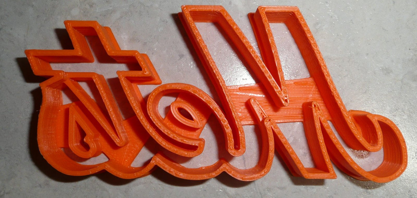 New York Mets Word Baseball Team Sports Athletics Cookie Cutter USA PR2577