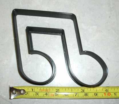 Double Music Note Notation Symbol Staff Cookie Cutter Made in USA PR609