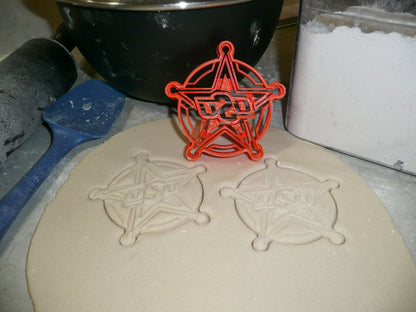 Oklahoma State Cowboys Sheriff Star Cookie Cutter Made In USA PR2221