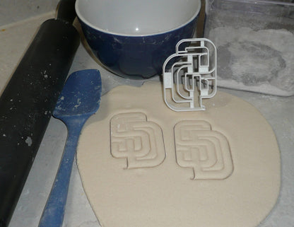 San Diego Padres SD Logo MLB Baseball Sports Athletics Cookie Cutter USA PR2585