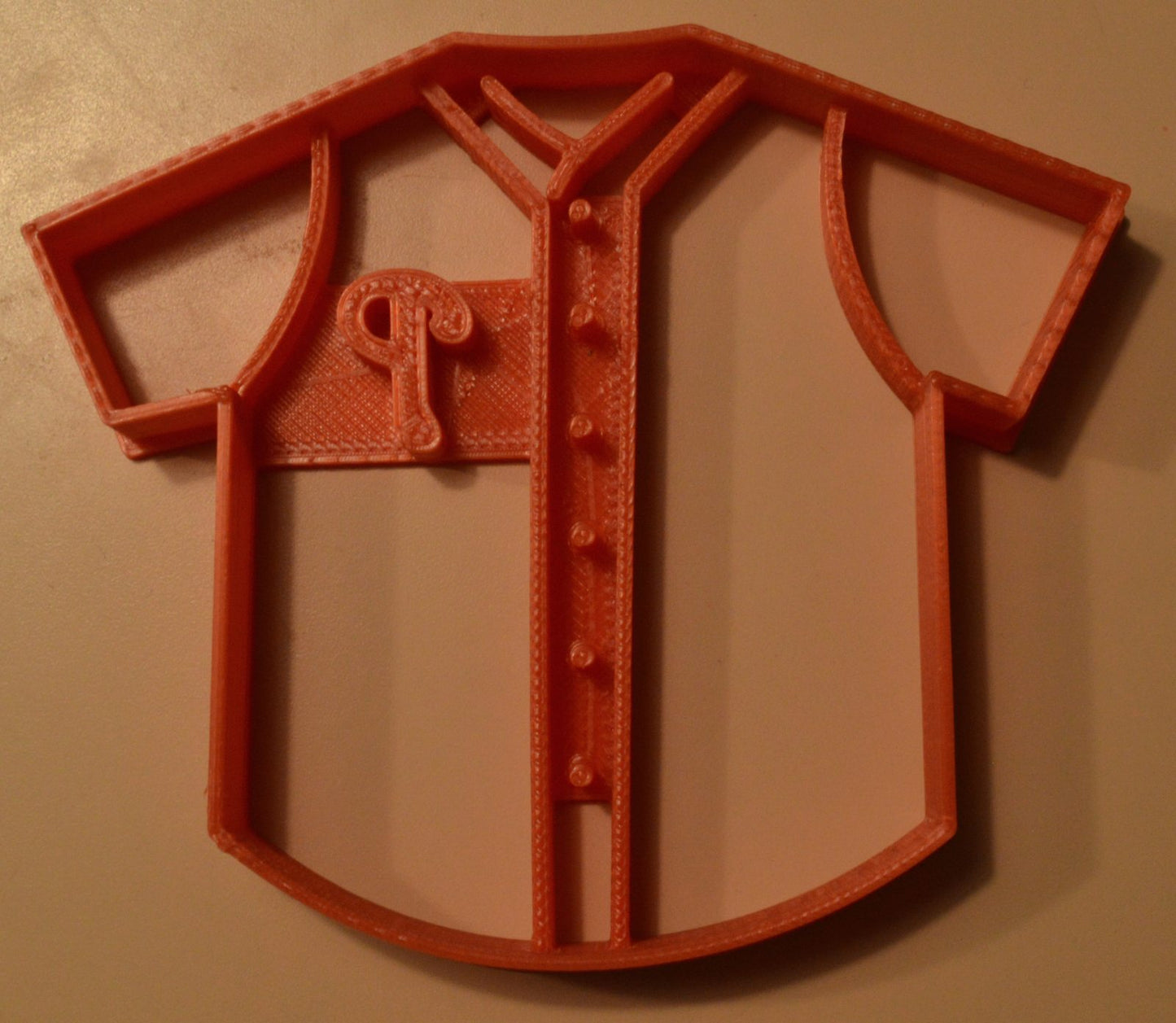 Philadelphia Phillies P Letter Baseball Jersey Athletic Cookie Cutter USA PR2543